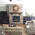 Remodeled Fireplace and Updated Great Room in Alcoa