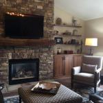 Remodeled Fireplace in Great Room